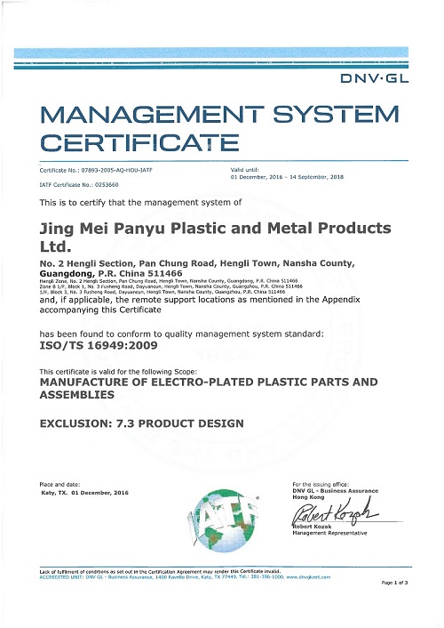 Honors and Certificates